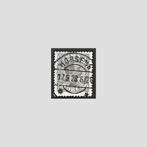 FRIMRKER DANMARK | 1921-22 - AFA 129a - Chr. X 50 re gr - Lux Stemplet Horsens