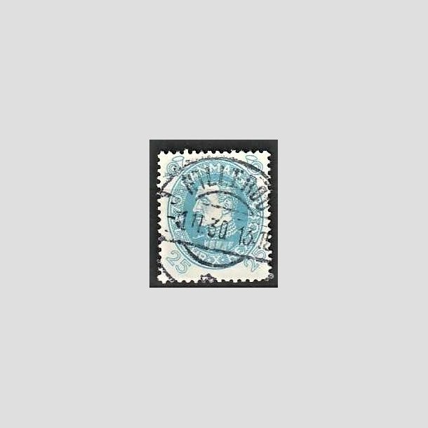 FRIMRKER DANMARK | 1930 - AFA 192 - Chr. X 60 r 25 re bl - Lux Stemplet Hillerd