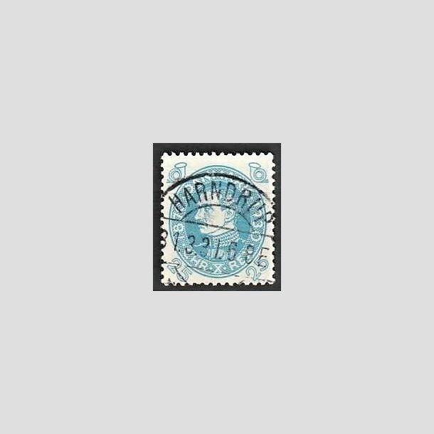 FRIMRKER DANMARK | 1930 - AFA 192 - Chr. X 60 r 25 re bl - Lux Stemplet Harndrup