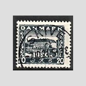 FRIM�RKER DANMARK | 1920-21 - AFA 113 - Genforening 20 �re bl� - Lux Stemplet Skive