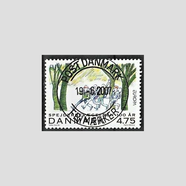 FRIMRKER DANMARK | 2007 - AFA 1510 - Spejderbevgelsen - 4,75 Kr. Marchtur - Pragt Stemplet