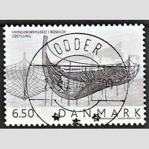 FRIM�RKER DANMARK | 2004 - AFA 1402 - Vikingeskibsmuseet - 6,50 Kr. Udstilling - Pragt Stemplet (Uds�gt kvalitet)