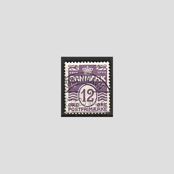 FRIMRKER DANMARK | 1926 - AFA 168 - Blgelinie 12 re violet - Lux Stemplet