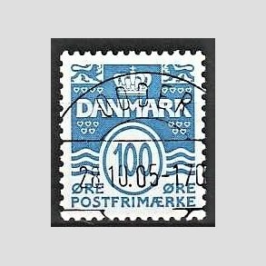 FRIM�RKER DANMARK | 2005 - AFA 1446 - B�lgelinie - 100 �re bl� - Lux Stemplet