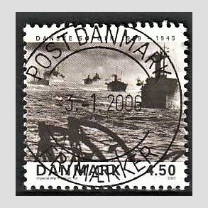 FRIM�RKER DANMARK | 2005 - AFA 1435 - Danske s�folk - 4,50 Kr. Konvoj - Pragt Stemplet