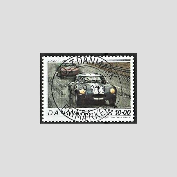 FRIMRKER DANMARK | 2006 - AFA 1472 - Klassiske racerbiler - 10,00 Kr. Jaguar E - Pragt Stemplet