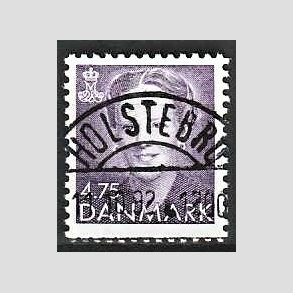 FRIMRKER DANMARK | 1992 - AFA 1018 - Dronning Margrethe - 4,75 Kr. violet - Pragt Stemplet Holstebro