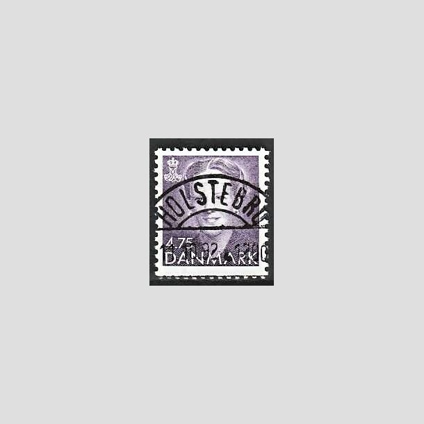 FRIMRKER DANMARK | 1992 - AFA 1018 - Dronning Margrethe - 4,75 Kr. violet - Pragt Stemplet Holstebro