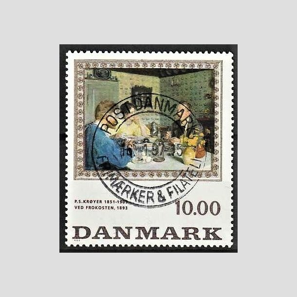 FRIMRKER DANMARK | 1996 - AFA 1131 - P.S Kryer - 10,00 Kr. flerfarvet - Pragt Stemplet