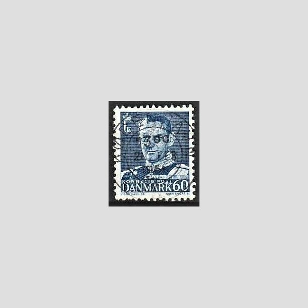 FRIMRKER DANMARK | 1952-53 - AFA 339 - Fr. IX 60 re mrkbl - Lux Stemplet Kbenhavn