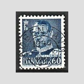 FRIMRKER DANMARK | 1952-53 - AFA 339 - Fr. IX 60 re mrkbl - Lux Stemplet Kbenhavn