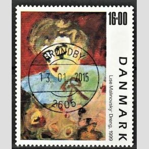 FRIMRKER DANMARK | 1999 - AFA 1219 - Frimrkekunst 2. - 16,00 Kr. 