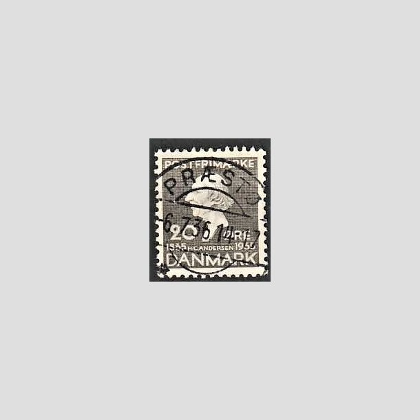 FRIMRKER DANMARK | 1935 - AFA 227 - H. C. Andersen 20 re gr - Lux Stemplet Prst