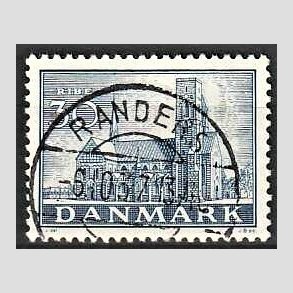 FRIM�RKER DANMARK | 1936 - AFA 233 - Reformationen 30 �re bl� - Lux Stemplet Randers