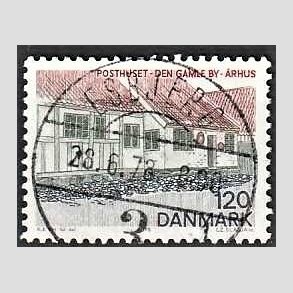 FRIM�RKER DANMARK | 1978 - AFA 661 - Midtjylland - 120 �re flerfarvet - Pragt Stemplet Esbjerg