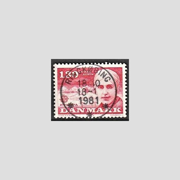 FRIMRKER DANMARK | 1980 - AFA 695 - Europamrker - 1,30 Kr. rd - Pragt Stemplet Ringkbing