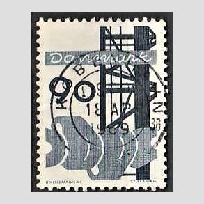 FRIM�RKER DANMARK | 1968 - AFA 476 - Danmarks industri - 90 �re bl� - Pragt Stemplet