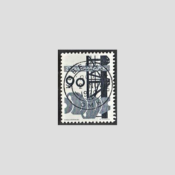 FRIMRKER DANMARK | 1968 - AFA 476 - Danmarks industri - 90 re bl - Pragt Stemplet