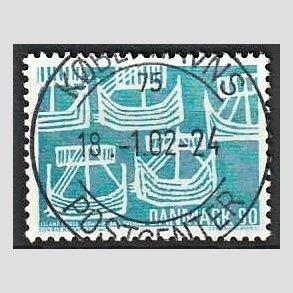 FRIM�RKER DANMARK | 1969 - AFA 479 - Foreningen Norden 50 �r - 90 �re lysbl� - Lux Stemplet