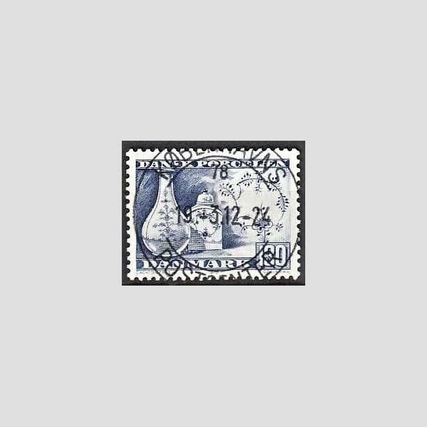 FRIMRKER DANMARK | 1975 - AFA 590 - Dansk porceln - 130 re bl - Pragt Stemplet