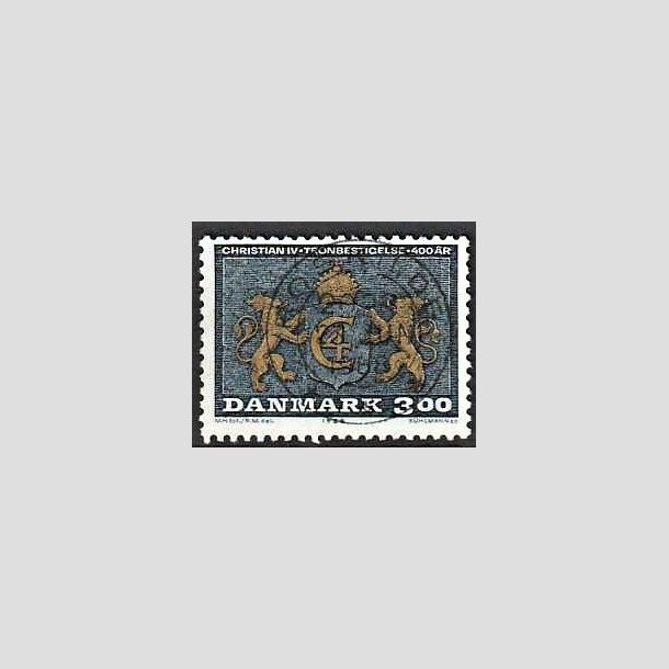 FRIMRKER DANMARK | 1988 - AFA 903 - Chr. IVs tronbestigelse 400 r - Lux Stemplet Roskilde