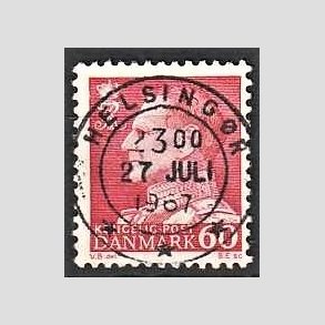 FRIMRKER DANMARK | 1967 - AFA 461 - Fr. IX 60 re rd - Lux Stemplet Helsingr