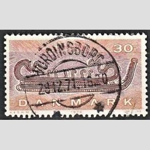 FRIM�RKER DANMARK | 1970 - AFA 503 - Dansk skibsfart - 30 �re lysbrun/r�dbrun - Lux Stemplet