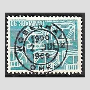 FRIM�RKER DANMARK | 1969 - AFA 479 - Foreningen Norden 50 �r - 90 �re lysbl� - Lux Stemplet 