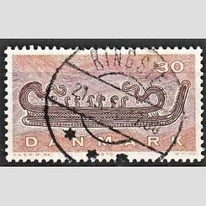 FRIM�RKER DANMARK | 1970 - AFA 503 - Dansk skibsfart - 30 �re lysbrun/r�dbrun - Lux Stemplet Ringsted