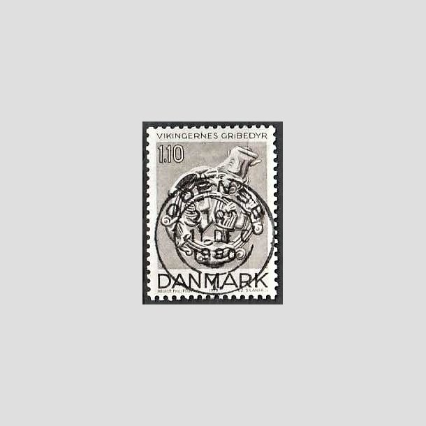 FRIMRKER DANMARK | 1979 - AFA 684 - Vikingetiden - 1,10 Kr. brun - Pragt Stemplet