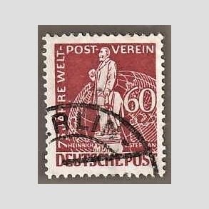 FRIM�RKER VESTBERLIN: 1949 | AFA 39 | 60 pf. - Stemplet