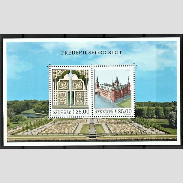 FRIMRKER DANMARK | 2017 - AFA 1893A - Frederiksborg slot. - Miniark flerfarvet - Postfrisk
