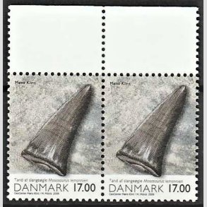 FRIMRKER DANMARK | 2009 - AFA 1574 - Danmarks natur II - 17,00 Kr. flerfarvet i par - Postfrisk