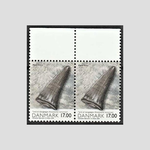 FRIMRKER DANMARK | 2009 - AFA 1574 - Danmarks natur II - 17,00 Kr. flerfarvet i par - Postfrisk