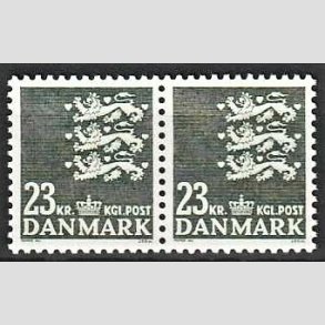 FRIMRKER DANMARK | 1990 - AFA 959 - Rigsvben - 23,00 Kr. grnsort i par - Postfrisk