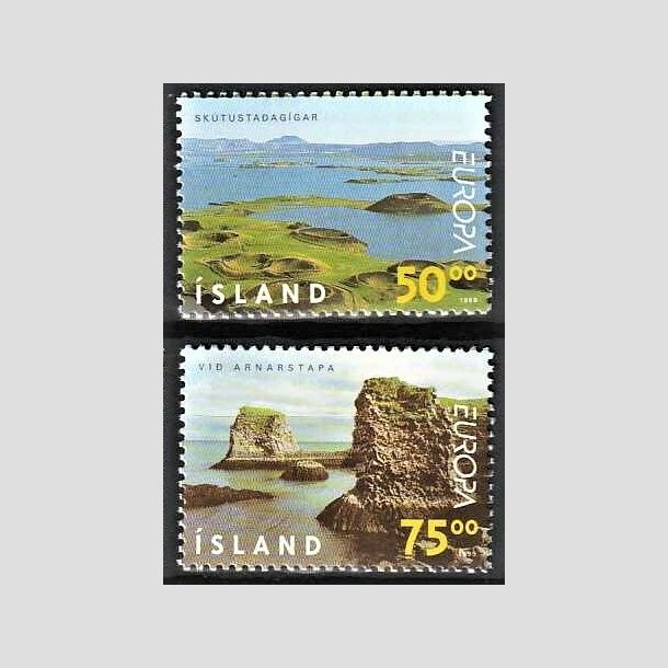 FRIMRKER ISLAND | 1999 - AFA 898,899 - Europamrker - 50,00 + 75,00 kr. flerfarvet - Postfrisk