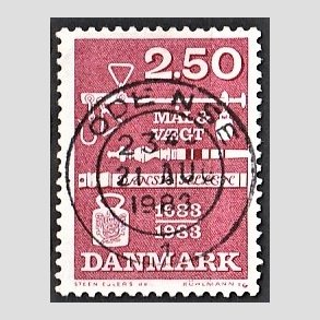FRIM�RKER DANMARK | 1983 - AFA 780 - M�ling og vejning - 2,50 Kr. r�d - Pragt Stemplet Odense