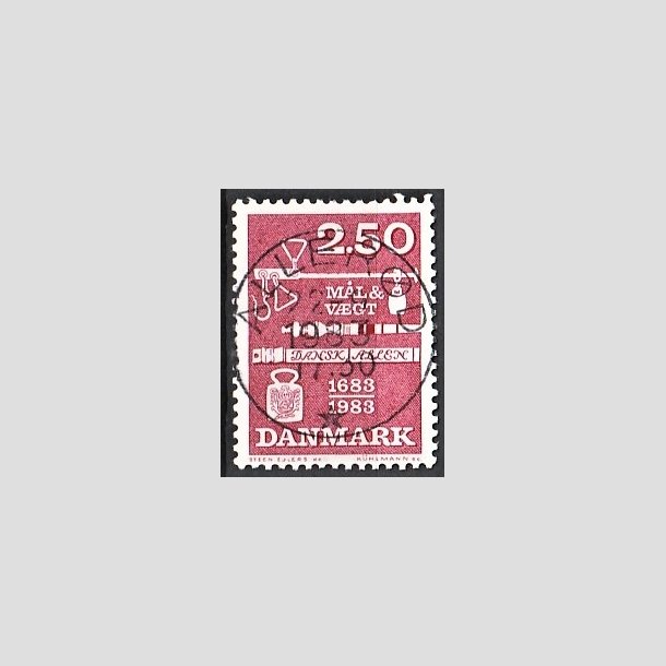 FRIMRKER DANMARK | 1983 - AFA 780 - Mling og vejning - 2,50 Kr. rd - Pragt Stemplet Allerd