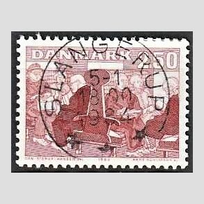 FRIM�RKER DANMARK | 1983 - AFA 786 - �ldre i samfundet - 2,50 Kr. r�d - Pragt Stemplet Slangerup