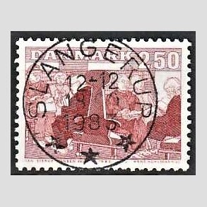 FRIM�RKER DANMARK | 1983 - AFA 786 - �ldre i samfundet - 2,50 Kr. r�d - Pragt Stemplet Slangerup