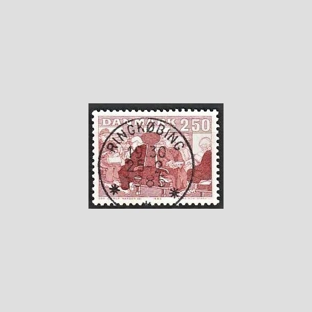 FRIMRKER DANMARK | 1983 - AFA 786 - ldre i samfundet - 2,50 Kr. rd - Pragt Stemplet Ringkbing