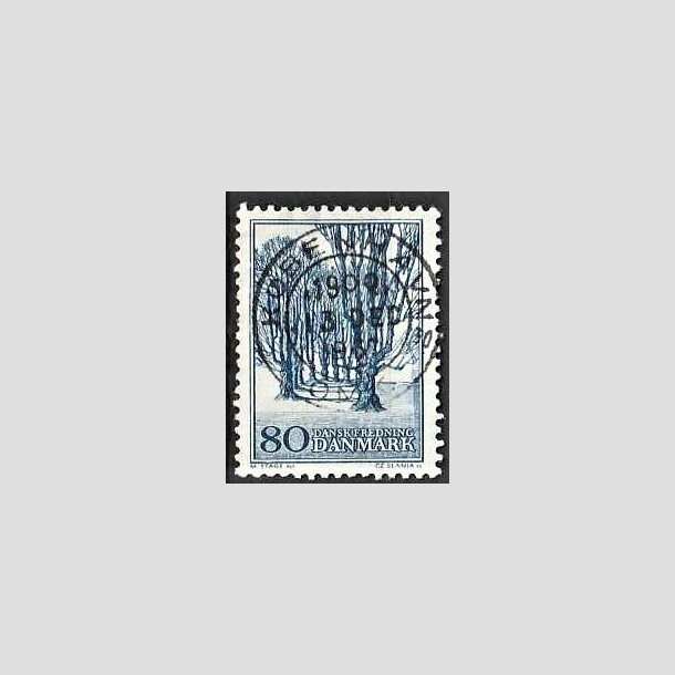 FRIMRKER DANMARK | 1966 - AFA 446 - Holte All - 80 re bl - Lux Stemplet Kbenhavn