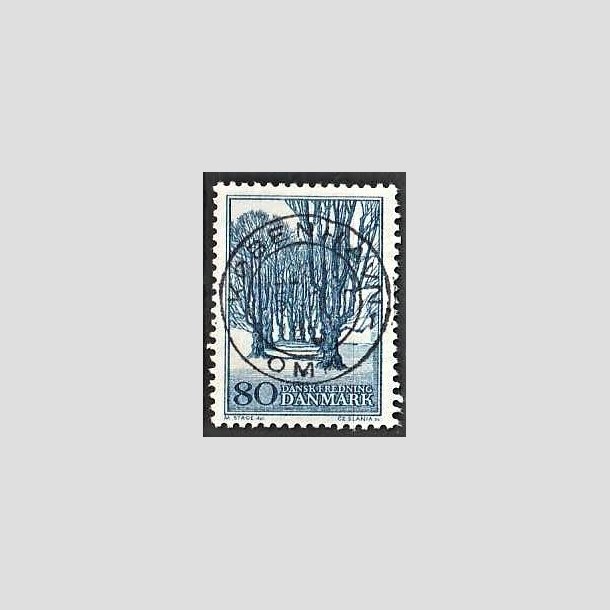 FRIMRKER DANMARK | 1966 - AFA 446 - Holte All - 80 re bl - Lux Stemplet Kbenhavn