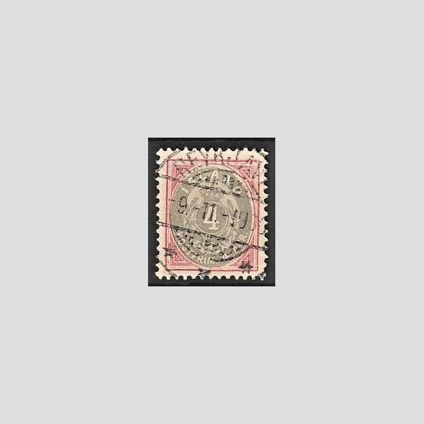 FRIMRKER ISLAND | 1899-1900 - AFA 20 - 4 aur rosa/gr tk. 12 3/4 - Flot Stemplet