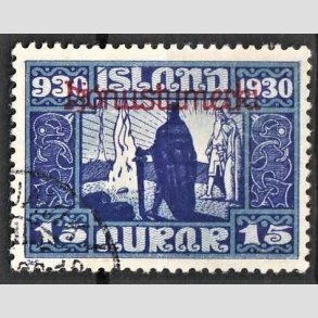 FRIMRKER ISLAND | 1930 - AFA 48 - Alting overtryk 