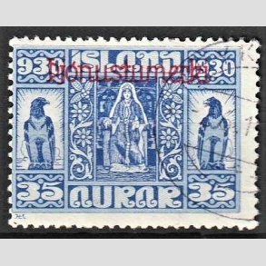 FRIMRKER ISLAND | 1930 - AFA 52 - Alting overtryk 