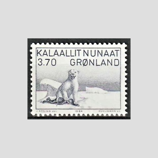 FRIMRKER GRNLAND | 1984 - AFA 147 - Maleri af Karale Andreasen - 3,70 kr. grbl - Postfrisk