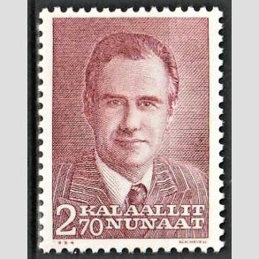 FRIM�RKER GR�NLAND | 1984 - AFA 151 - Prins Henrik 50 �r. - 2,70 kr. r�d - Postfrisk