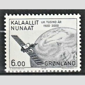 FRIM�RKER GR�NLAND | 1985 - AFA 158 - 1000 �rs serien V. - 6,00 kr. gr�nsort - Postfrisk