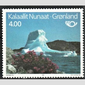 FRIM�RKER GR�NLAND | 1991 - AFA 218 - Turistm�l - 4,00 kr. flerfarvet - Postfrisk